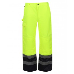 Plain Trousers Pro hi-vis cargo trousers Regatta High Visibility 270 GSM