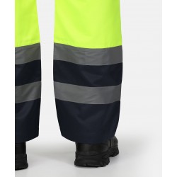 Plain Trousers Pro hi-vis cargo trousers Regatta High Visibility 270 GSM