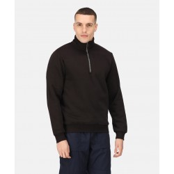 Plain Sweatshirt Pro 1/4 zip sweatshirt Regatta Professional 180 GSM