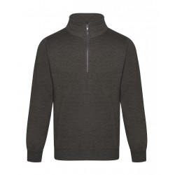 Plain Sweatshirt Pro 1/4 neck zip sweatshirt Pro RTX 300 GSM