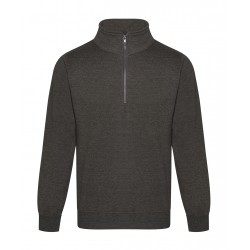 Plain Sweatshirt Pro 1/4 neck zip sweatshirt Pro RTX 300 GSM