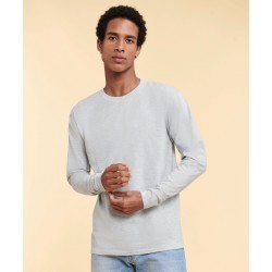 Plain T-shirt Iconic 195 ringspun premium long sleeve T Fruit of the Loom 195 GSM