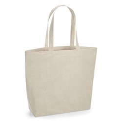 Plain Bag Organic natural dyed maxi bag for life Westford Mill 140 GSM