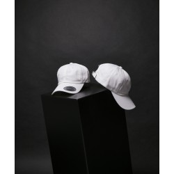 Plain Hat Dad hat baseball strap back (6245CM) Flexfit by Yupoong