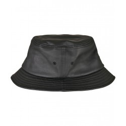 Plain Bucket hat Imitation leather bucket hat (5003IL) Flexfit by Yupoong 255 GSM