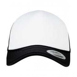 Plain Cap Foam trucker cap curved visor (6005FC) Flexfit by Yupoong