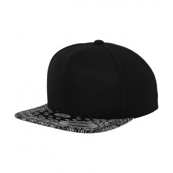 Plain Cap Bandana snapback (6089BD) Flexfit by Yupoong 382 GSM