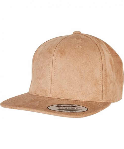 Plain Cap Imitation suede leather snapback (6089SU) Flexfit by Yupoong 282 GSM