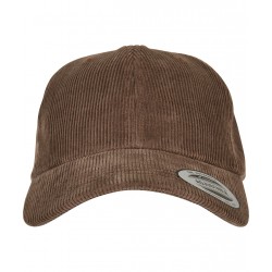 Plain Cap Low-profile corduroy dad cap (6245CD) Flexfit by Yupoong 338 GSM