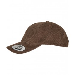 Plain Cap Low-profile corduroy dad cap (6245CD) Flexfit by Yupoong 338 GSM