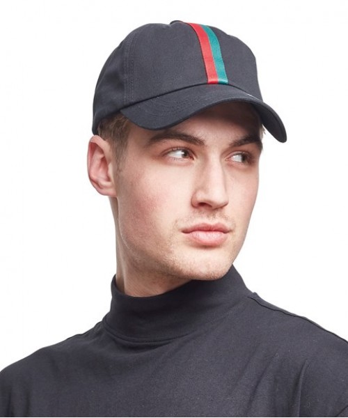 Plain Cap Stripe dad hat (6245DS) Flexfit by Yupoong