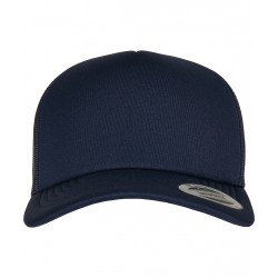 Plain Cap YP Classics庐 classic curved visor foam trucker cap (6320) Flexfit by Yupoong 148 GSM