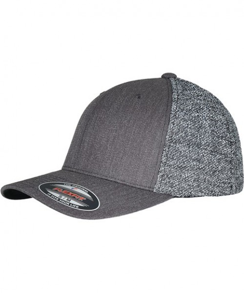 Plain Cap Flexfit trucker melange mesh (6511MM) Flexfit by Yupoong