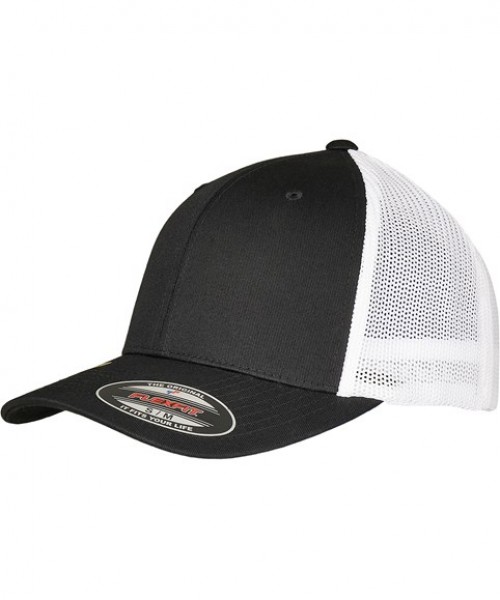 Plain Cap Flexfit trucker recycled mesh (6511RM) Flexfit by Yupoong