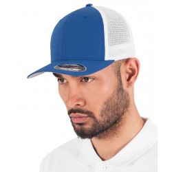 Plain Cap Flexfit trucker mesh 2-tone (6511T) Flexfit by Yupoong