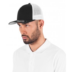 Plain Cap Flexfit trucker mesh 2-tone (6511T) Flexfit by Yupoong