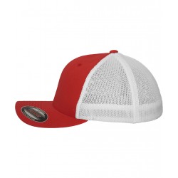 Plain Cap Flexfit trucker mesh 2-tone (6511T) Flexfit by Yupoong