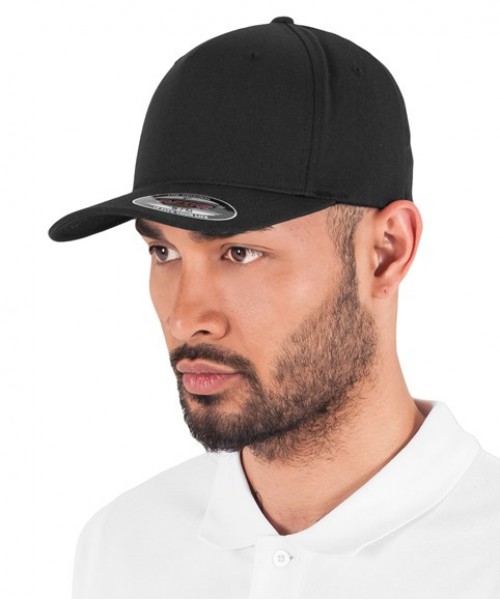 Plain Cap Flexfit 5-panel (6560) Flexfit by Yupoong 290 GSM