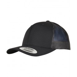 Plain Cap Trucker recycled polyester fabric cap (6606TR) Flexfit by Yupoong