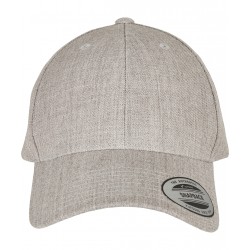 Plain Cap Premium curved visor snapback cap (6789M) Flexfit by Yupoong 258 GSM