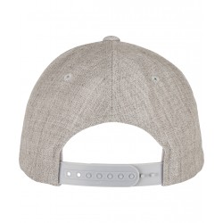 Plain Cap Premium curved visor snapback cap (6789M) Flexfit by Yupoong 258 GSM
