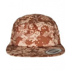 Plain Cap Digital camo jockey cap (7005MC) Flexfit by Yupoong 92 GSM