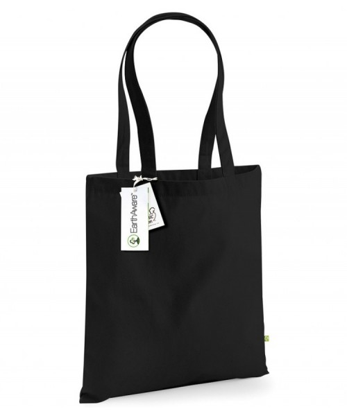 Plain MILL EARTHAWARE ORGANIC BAG FOR LIFE BAG WESTFORD MILL 340 GSM